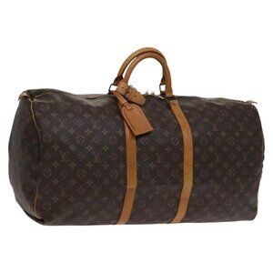 LOUIS VUITTON Monogram Keepall 60 Boston Bag